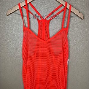 Coral work out tank ✨Dry Wit material